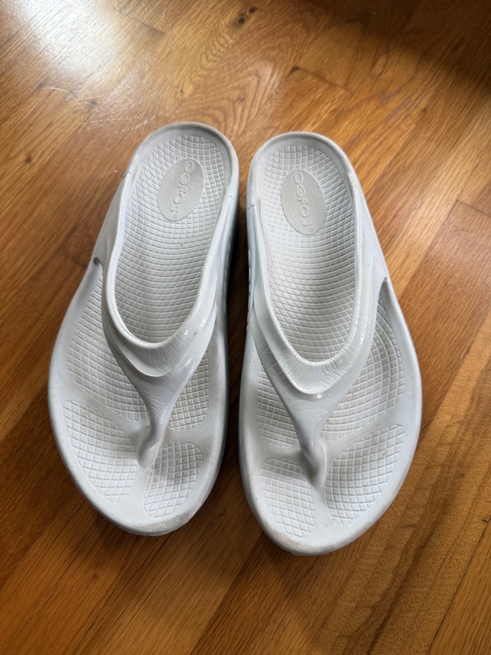 OOFOS Nomad Women's Oomega thong platform Flip Sandals 39 8